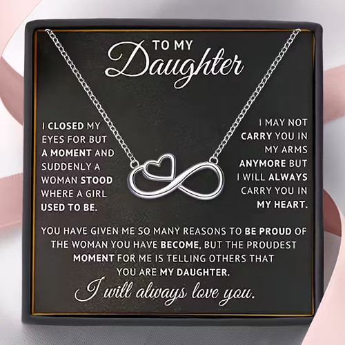 Daughter silver infinity - silver,