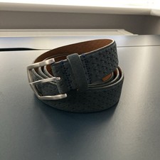 Next Mens Leather Belt Suede