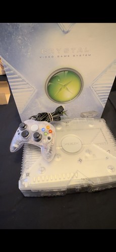 Xbox original crystal - crystal, boxed
