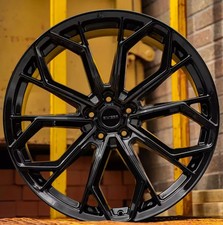23" RIVIERA RV133 GLOSS BLACK ALLOY WHEELS for range rover audi mercedes