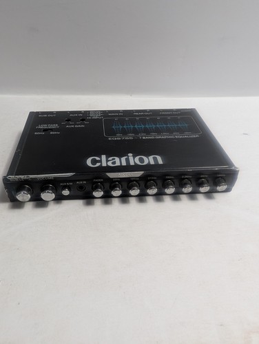 Clarion eqs755 band car - clarion,