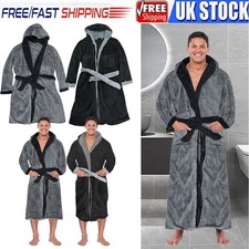 Mens New Dressing Gown Plush