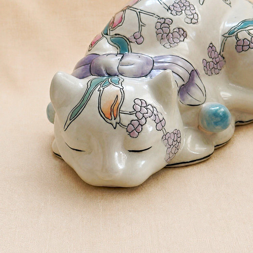 Vintage hand painted ceramic - vintage,