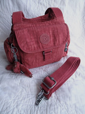 Kipling   FAIRFAX Crossbody Hand Bag  Rhubarb Monkey Nynke