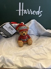 HARRODS 2023 CHRISTMAS RESIN BEAR ETHAN LABELLED BRAND NEW