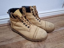 Fila Men Yellow Brown Boot Uk Size 7 Used