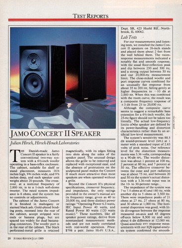 Jamo concert speaker - jamo,