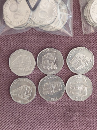 115x national transport tokens - 115x,