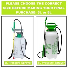 5L / 8L Garden Pressure