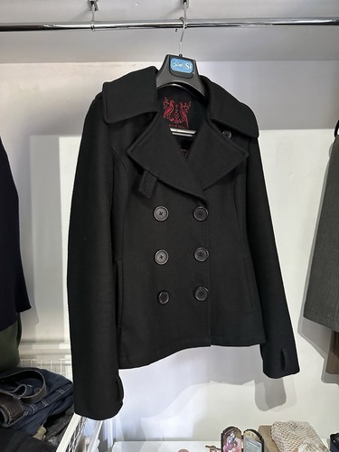 Women double breasted wool - women's,