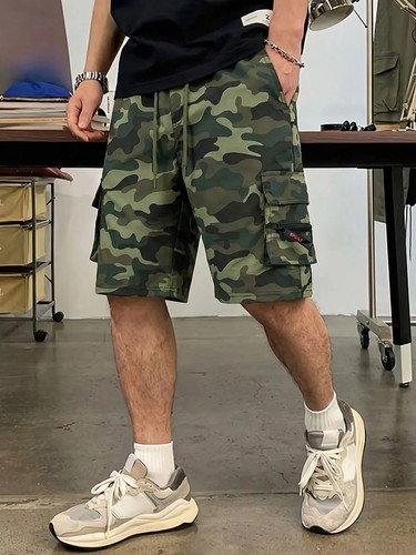 Mens cargo shorts - cargo, multi