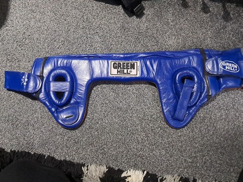 Green hill boxing head guard - green,