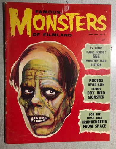 Famous monsters filmland 3 - monsters, #3