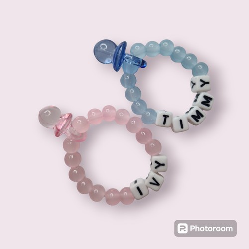 Personalised pink blue - pink, or