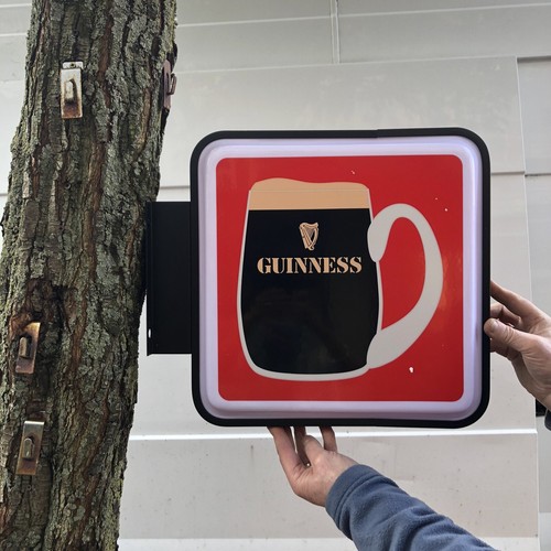 Guinness lighted sign - guinness,