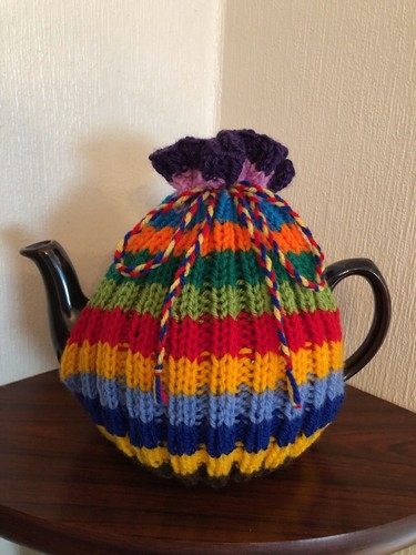 New hand knitted - new, multi