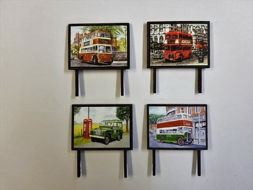 Model railway billboards - railway,
