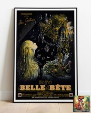 La Belle Et La Bete Jean Cocteau Repro Movie Photo / Poster Up To 36"