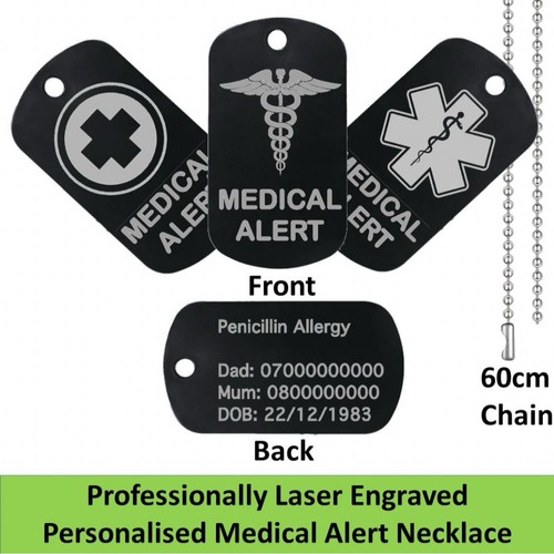 Personalised medical alert - personalised,
