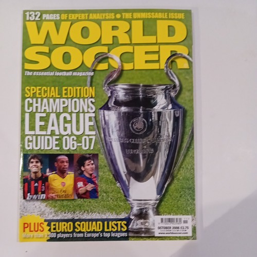 World soccer magazine - soccer,
