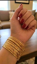 Ethnic bangles 22k gold - ethnic,