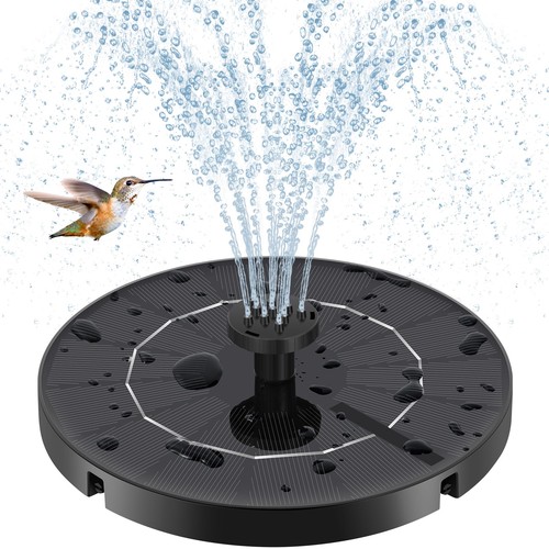 Solar fountain for bird bath - for,