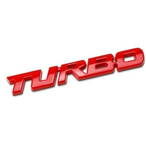 Turbocharged metal car - turbocharged, 3d