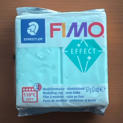 57g fimo effect mint polymer - fimo,