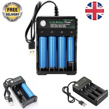 USB 3.7V Battery Charger 2,3,4