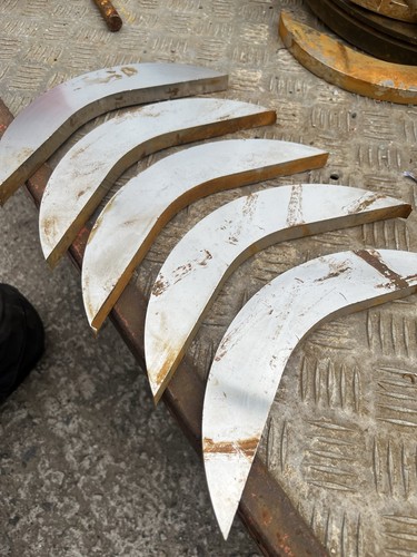 Stainless steel plate - steel, cut