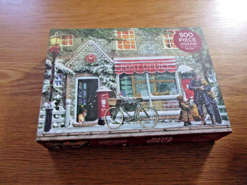 Christmas post shop mat - shop, by