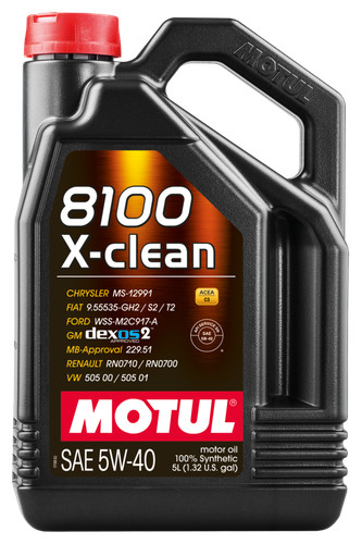 8100 clean 5w40 - 5l, engine