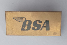 Vintage BSA Motorcycle / Bike Brass Pin Badge.     PB2-224