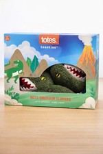 Kids Dinosaur Slippers, Green