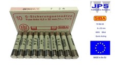 Megger MFT1710 MFT1720 MFT1730 MFT1721 MFT1731 Tester Replacement Fuses JPSF006z