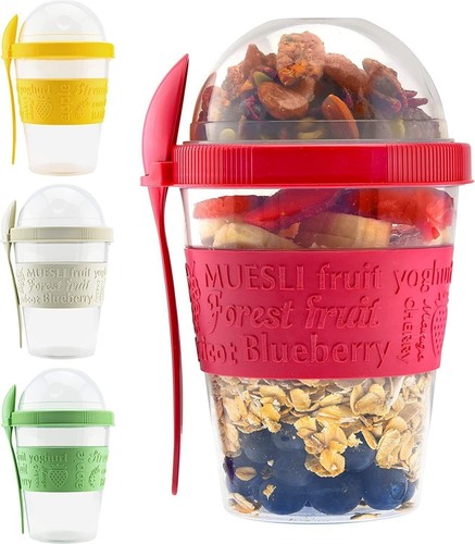 Yogurt cup with lid - yogurt, &