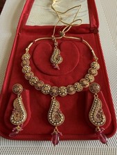 Elegant indian necklace - indian,