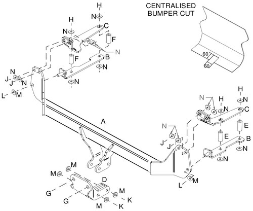 Towtrust fixed flange - towtrust,
