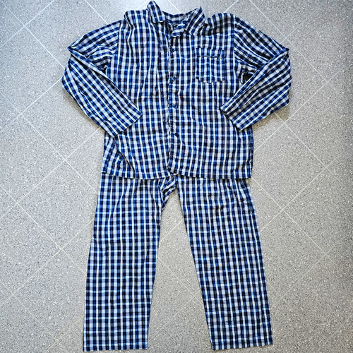 George blue white - pj's,