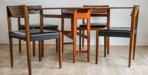 Wood drop leaf rectangular - drop-leaf,