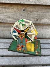1960’s Vintage  Fisher-Price Musical Ferris Wheel Which Works.