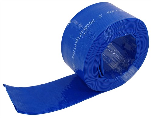 10m layflat blue pvc - 10m, water