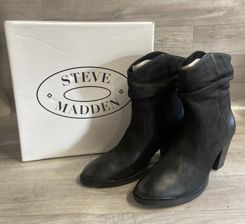 Steve madden olya nubuck black - steve,