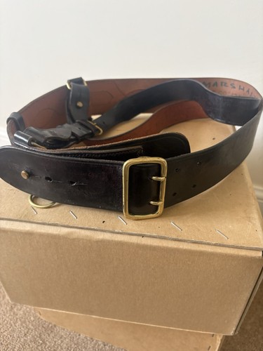 Officers sam browne - browne, leather