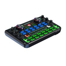 Audio Mixer Sound Board Console Sound Card for Recording DJ Studio