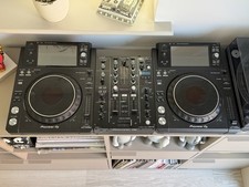 Pioneer XDJ-1000MK2 x2 & Pioneer DJM-450 Mixer