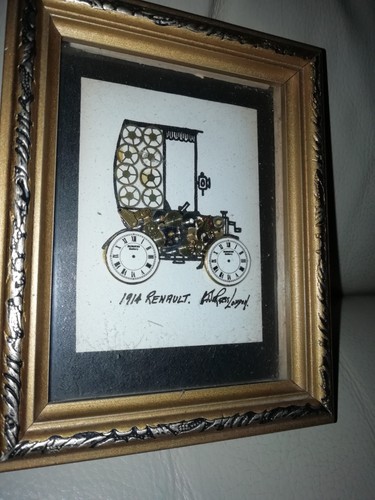 Vtg 1914 renault car - vtg,
