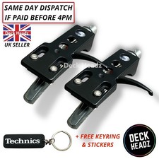 2 x Black Headshell With