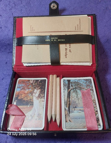 Lovely bridge cards set - cards, la