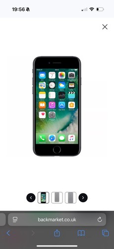 Apple iphone 32gb black - 7,
